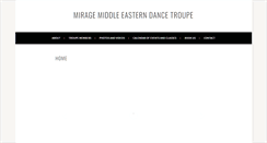 Desktop Screenshot of miragedancetroupe.com