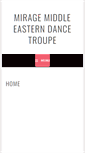 Mobile Screenshot of miragedancetroupe.com